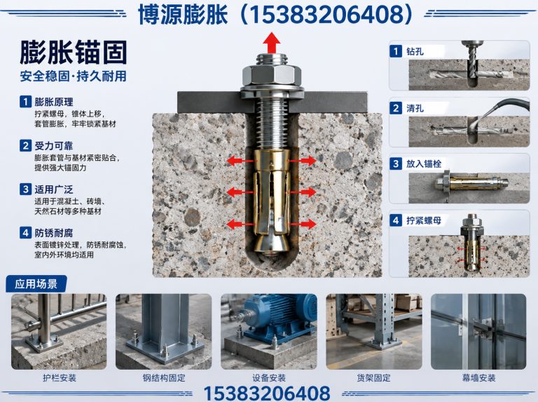 峰峰矿区壁虎膨胀螺栓展示图